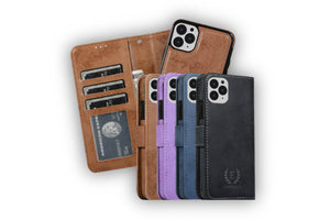Leather Folio Case for iPhone
